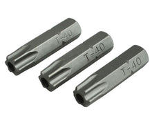 Faithfull Security S2 Grade Steel Screwdriver Bits