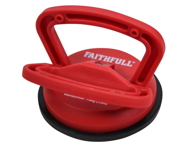 Faithfull Single Pad Suction Lifter 120mm Pad