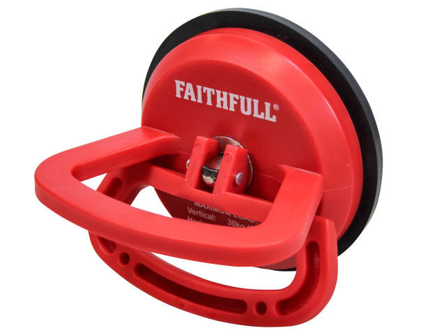 Faithfull Single Pad Suction Lifter 120mm Pad