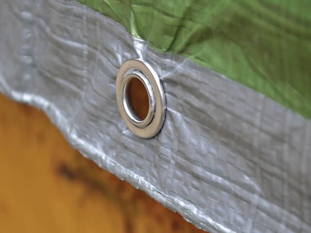 Faithfull Tarpaulin Green/Silver