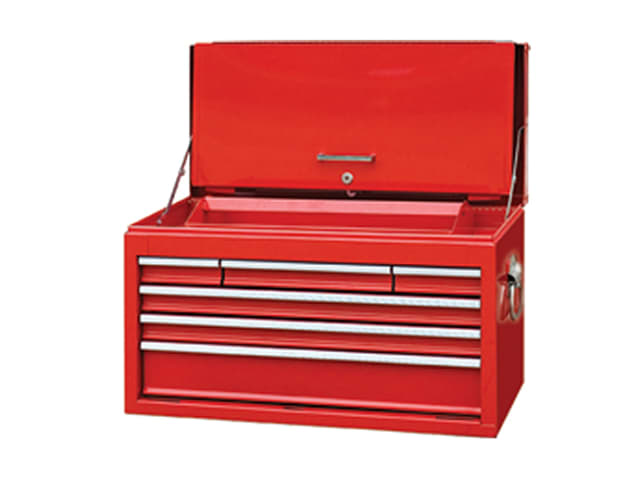 Faithfull Toolbox Top Chest Cabinet 6 Drawer