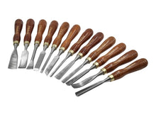 Faithfull Woodcarving Set of 12 in Case