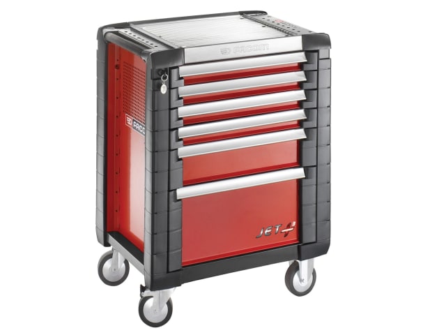 Facom Jet.6M3 Roller Cabinet 6 Drawer Red