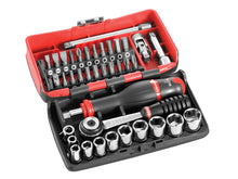 Facom 1/4in Drive R2NANO Socket Set, 38 Piece