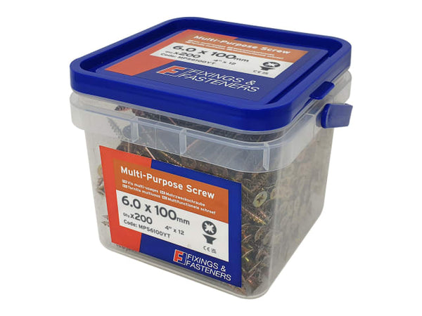 ForgeFix Multi-Purpose Screws, Pozi, CSK, ZYP