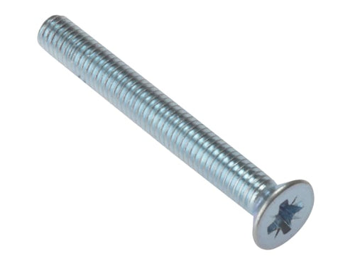 ForgeFix Machine Screws, Pozi, CSK, ZP