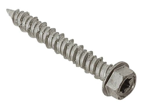 ForgeFix TechFast Masonry Screws, TX Compatible, Hex