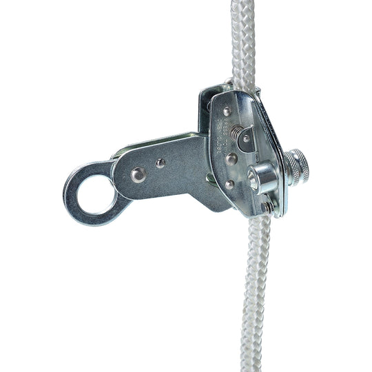 12mm detachable rope grab for adjustable positioning on vertical safety lines