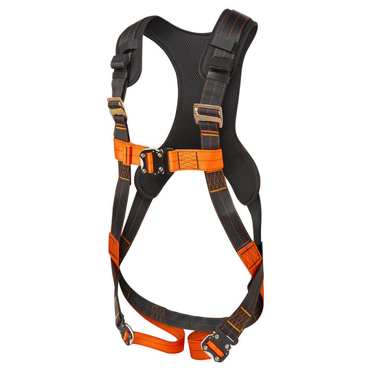 Ultra 1-point safety harness with adjustable straps and secure D-ring attachment
