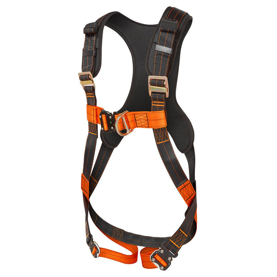 Ultra 2-point safety harness with dual D-rings and adjustable straps for fall protection