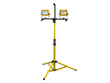 Faithfull Power Plus LED Twin Tripod Site Light