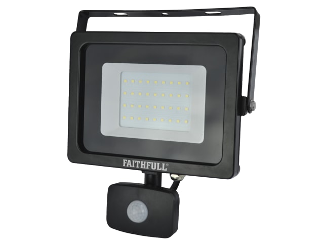 Faithfull Power Plus SMD LED Security Light with PIR