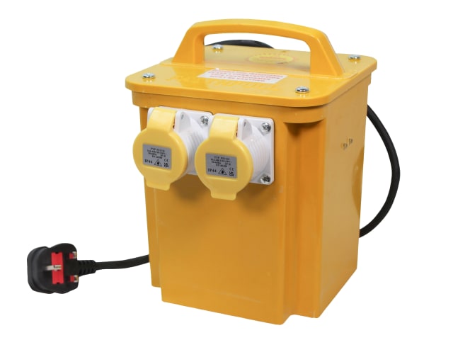 Faithfull Power Plus Transformer 3.3kVA Dual Socket