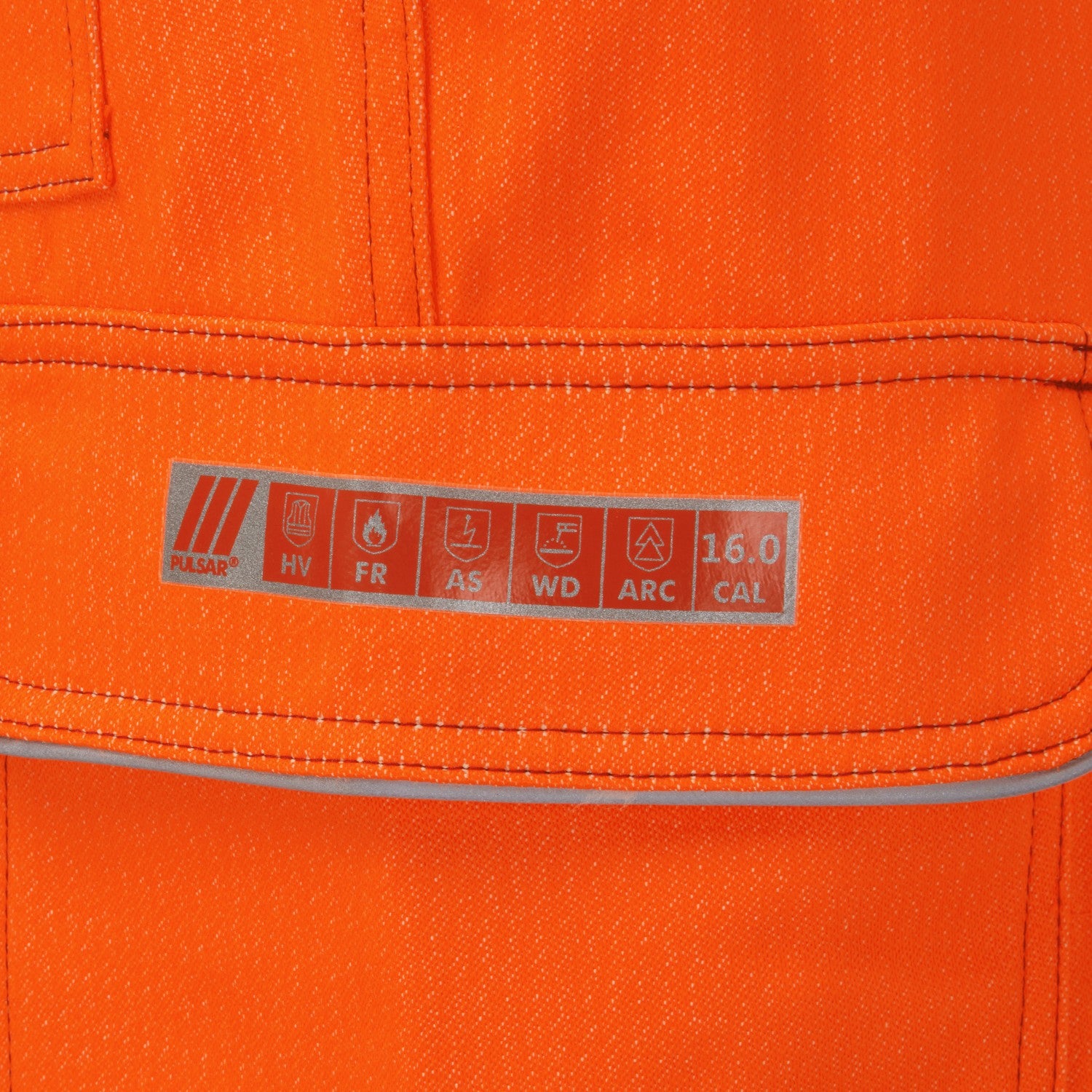 Pulsar Rail Spec Flame Retardant Ast Arc Hi-Vis Combat Trousers - PRARC07 Orange