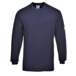 Portwest Flame Resistant Anti-Static Long Sleeve T-Shirt - thumbnail 3
