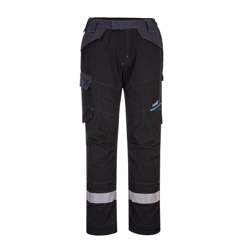 Portwest WX3 FR Service Trouser FR402 in black.