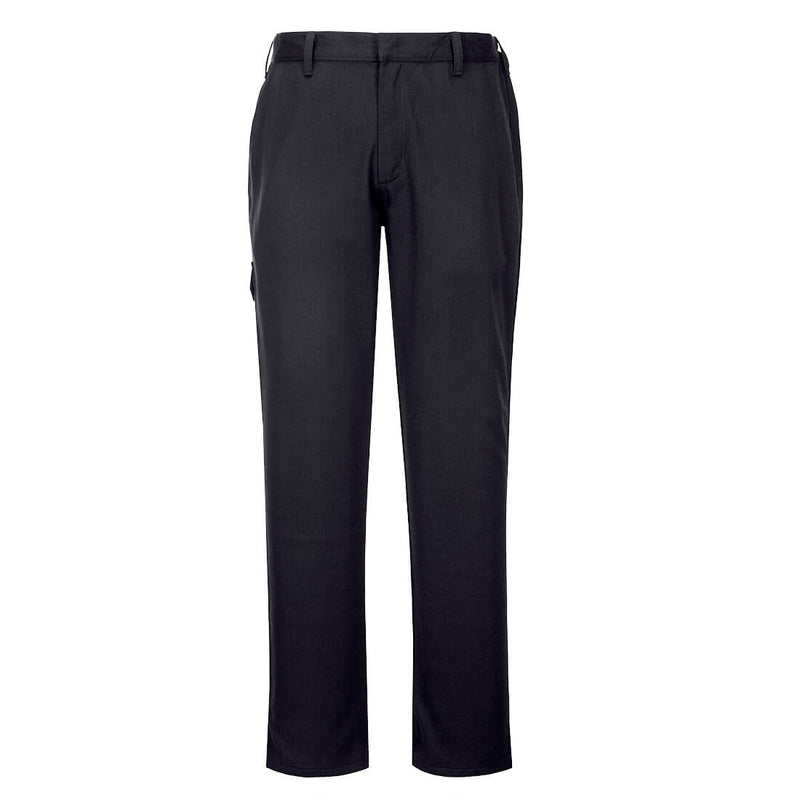 Portwest FR Molten Metal Trouser FR64 in navy.