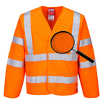Portwest Hi-Vis Anti Static Jacket - Flame Resistant - thumbnail 1