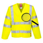 Portwest Hi-Vis Anti Static Jacket - Flame Resistant - thumbnail 2