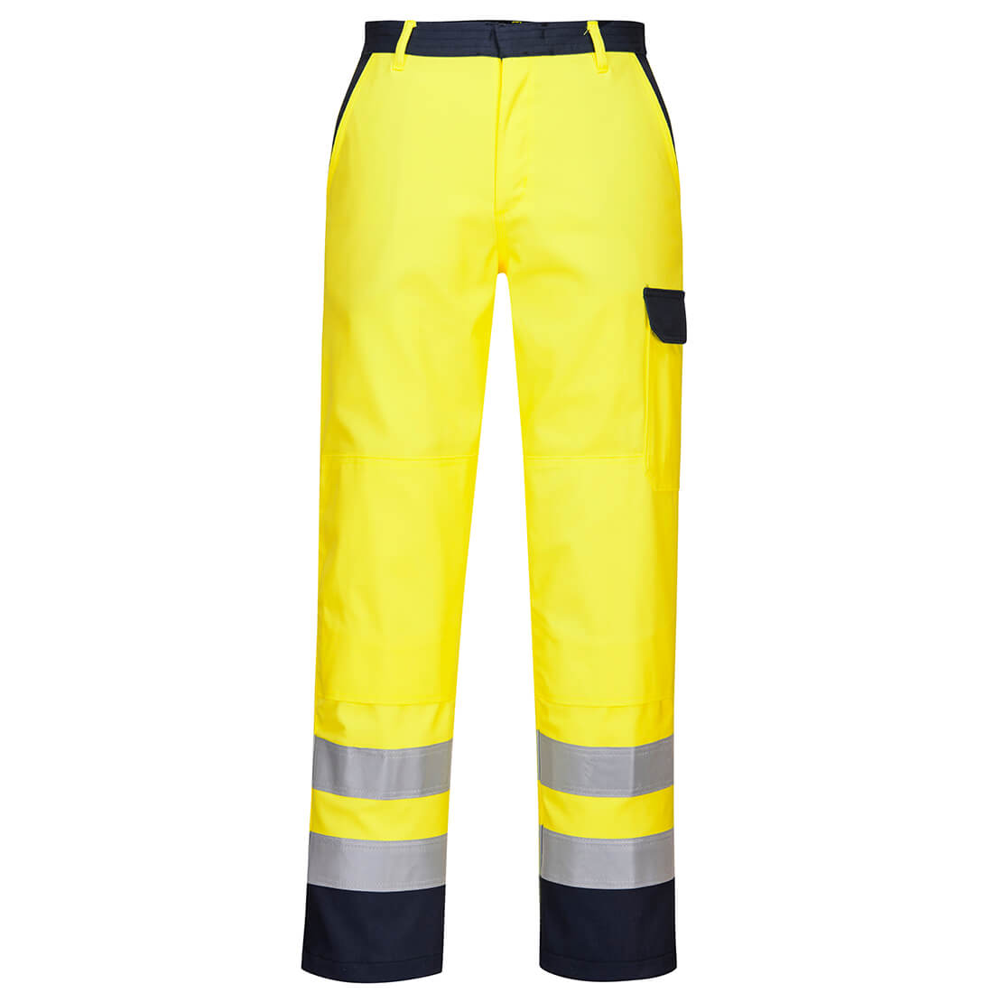 Portwest Hi-Vis Bizflame Pro Trousers FR92 in yellow.