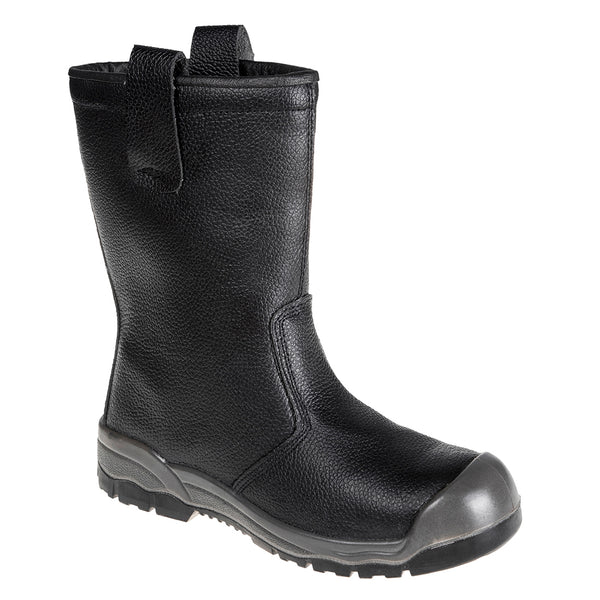 Portwest Steelite Rigger Boot S1P CI (With scuff cap)