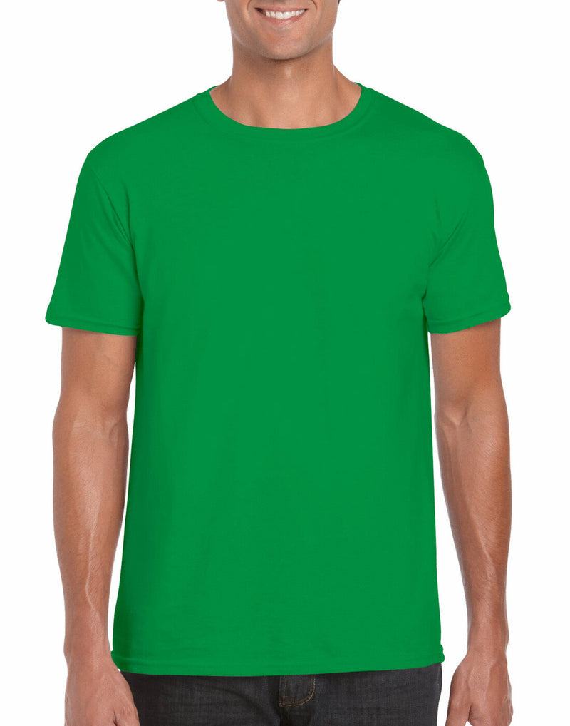 Gildan Adult Softstyle Ringspun T-Shirt - GD01 - Irish Green