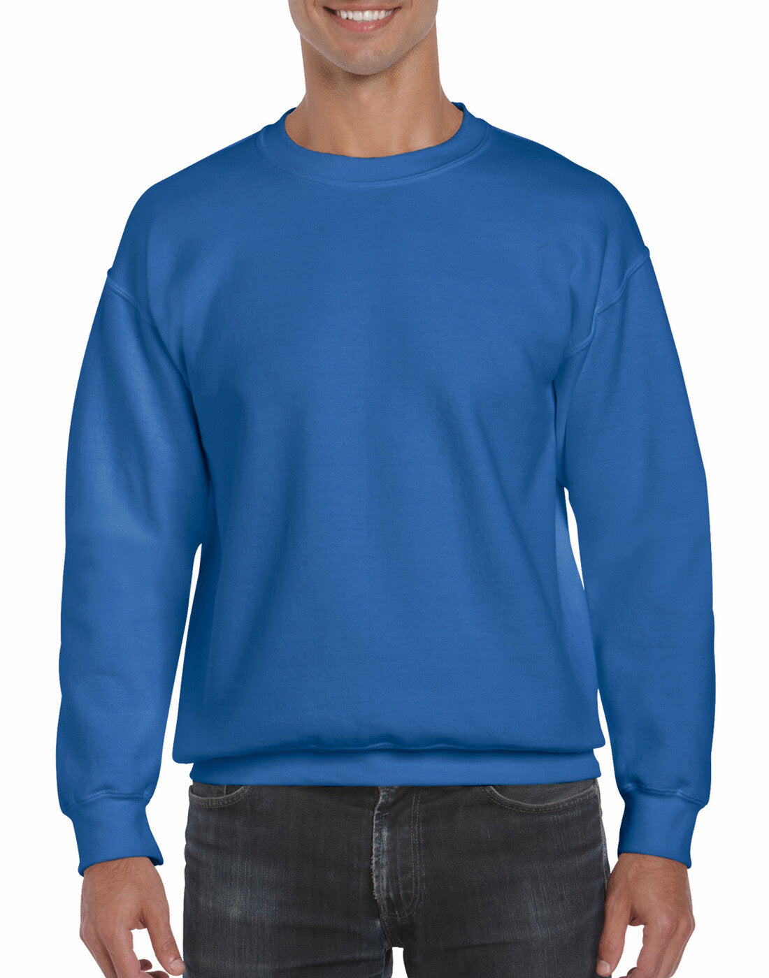 Gildan Dryblend Adult Crew Neck Sweatshirt - Royal Blue