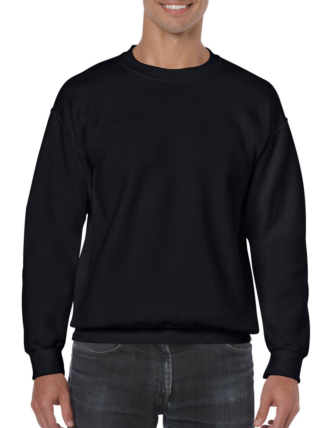 Gildan Heavyblend Adult Crew Neck Sweat - Black