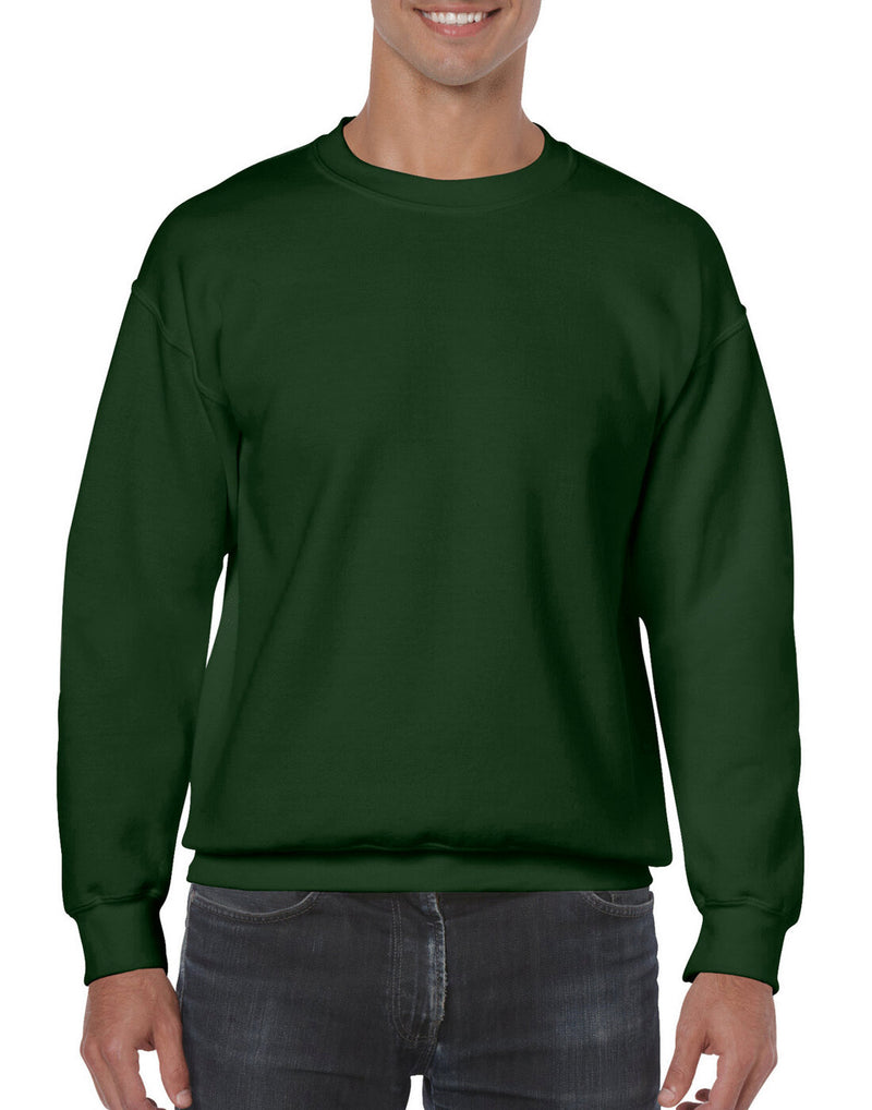 Gildan Heavyblend Adult Crew Neck Sweat - Forrest Green