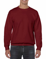 Gildan Heavyblend Adult Crew Neck Sweat - Garnet