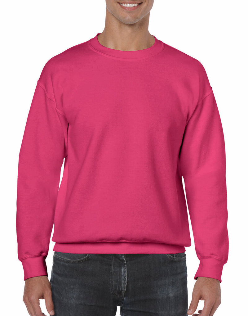 Gildan Heavyblend Adult Crew Neck Sweat - Heliconia