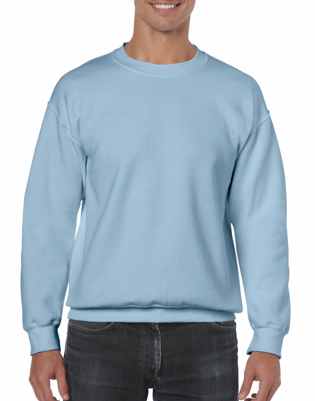 Gildan Heavyblend Adult Crew Neck Sweat - Light Blue