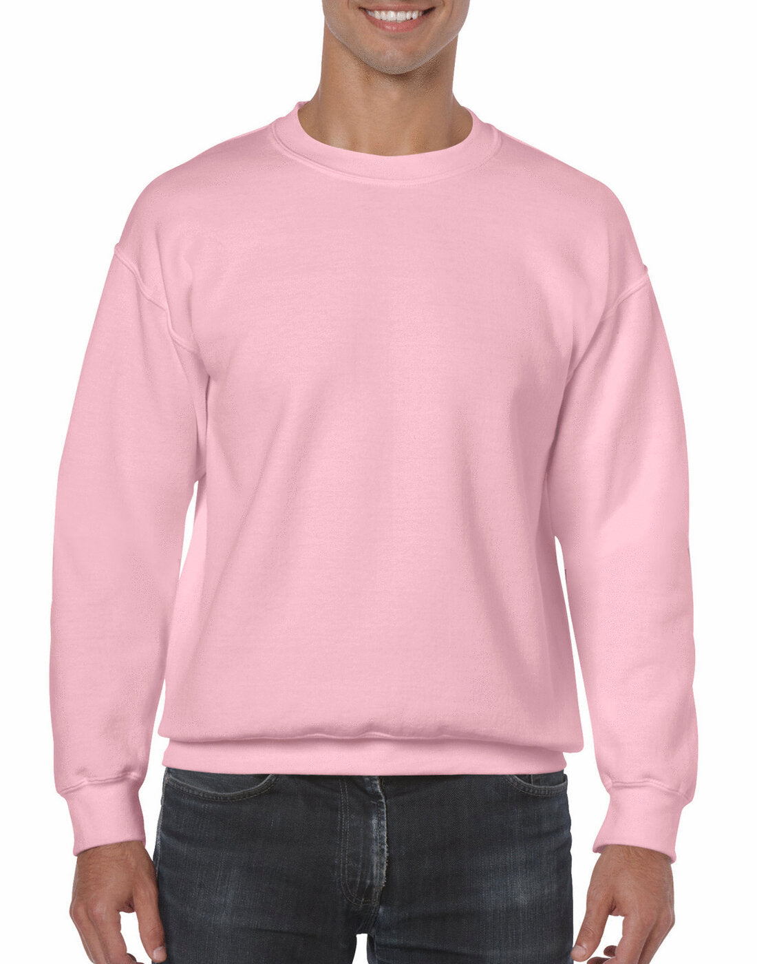 Gildan Heavyblend Adult Crew Neck Sweat - Light Pink