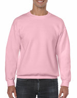 Gildan Heavyblend Adult Crew Neck Sweat - Light Pink