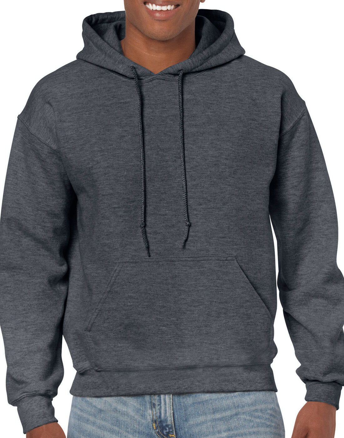 Gildan Heavy Blend Hooded Sweatshirt - Dark Heather