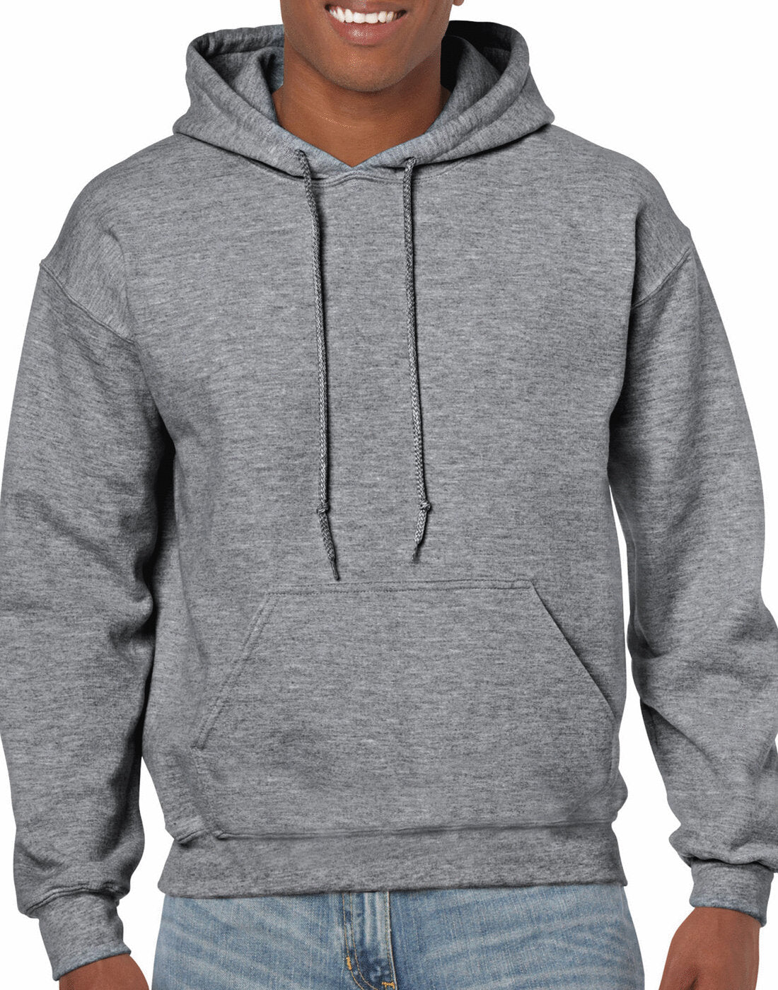 Gildan Heavy Blend Hooded Sweatshirt - Graphite Heather
