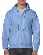 Gildan Adult Heavy Blend Full Zip Hooded Sweatshirt - GD58 - thumbnail 6