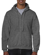 Gildan Adult Heavy Blend Full Zip Hooded Sweatshirt - GD58 - thumbnail 8