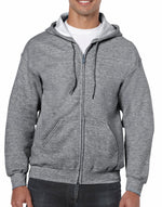 Gildan Adult Heavy Blend Full Zip Hooded Sweatshirt - GD58 - thumbnail 10