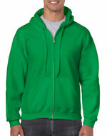 Gildan Adult Heavy Blend Full Zip Hooded Sweatshirt - GD58 - thumbnail 11