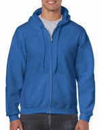 Gildan Adult Heavy Blend Full Zip Hooded Sweatshirt - GD58 - thumbnail 17