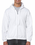 Gildan Adult Heavy Blend Full Zip Hooded Sweatshirt - GD58 - thumbnail 4