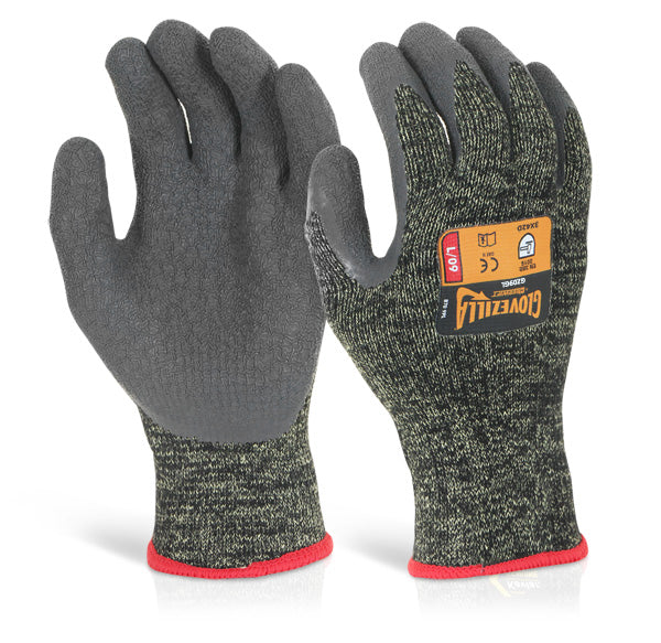 Glovezilla Beeswift Latex Palm Coated Gloves