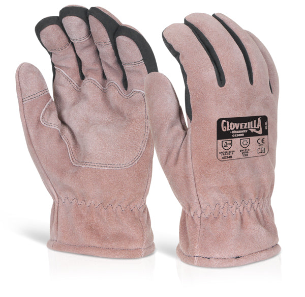 Glovezilla Thermal Leather Glove Xl