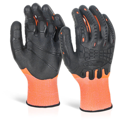 Glovezilla Beeswift Cut Resistant Fully Coated Impact Gloves