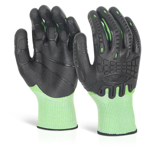 Glovezilla Beeswift Cut Resistant Fully Coated Impact Gloves