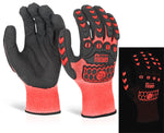 Glovezilla Beeswift Glow In The Dark Foam Nitrile Coated Gloves - thumbnail 5