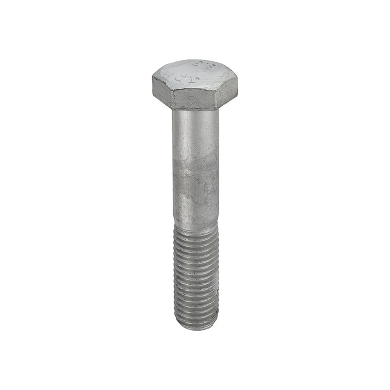 Unifix Grade 8.8 HT Hexagon Bolts DIN 931 Galv