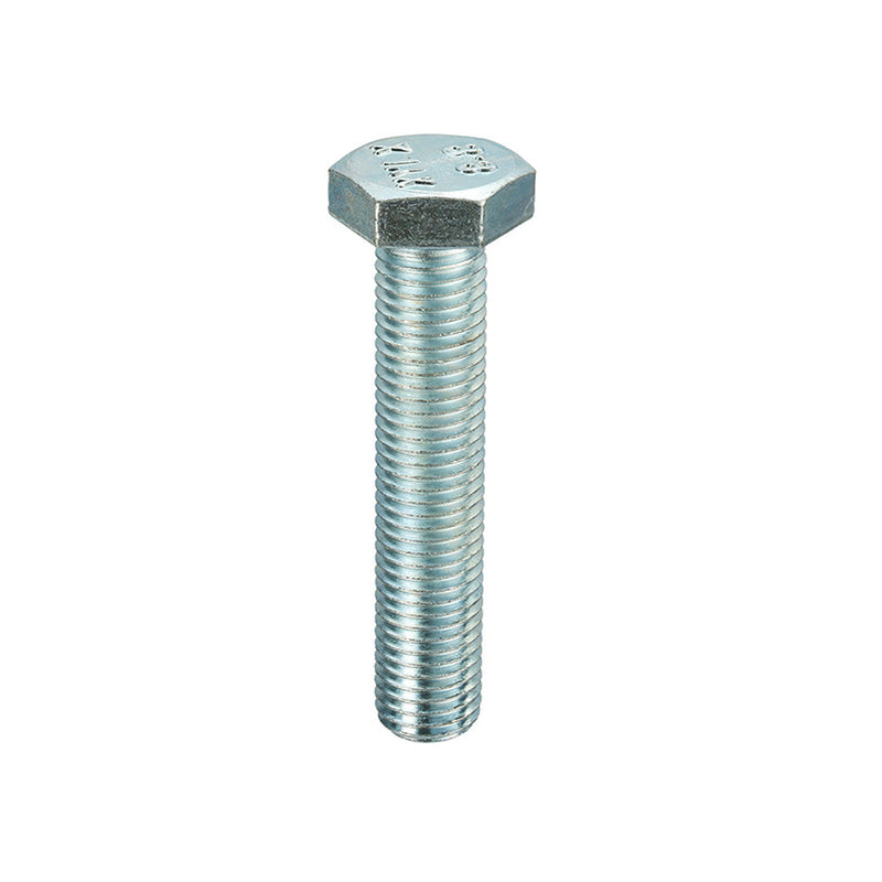 Unifix Grade 8.8 HT Hexagon Set Screws DIN 933 BZP