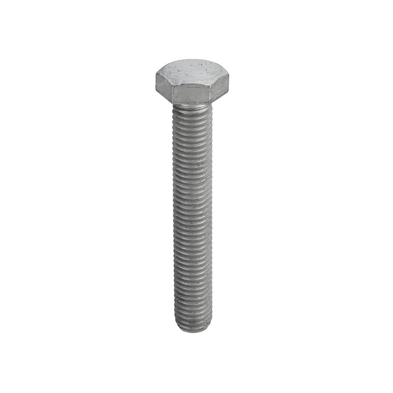 Unifix Grade 8.8 HT Hexagon Set Screws DIN 933 Galv